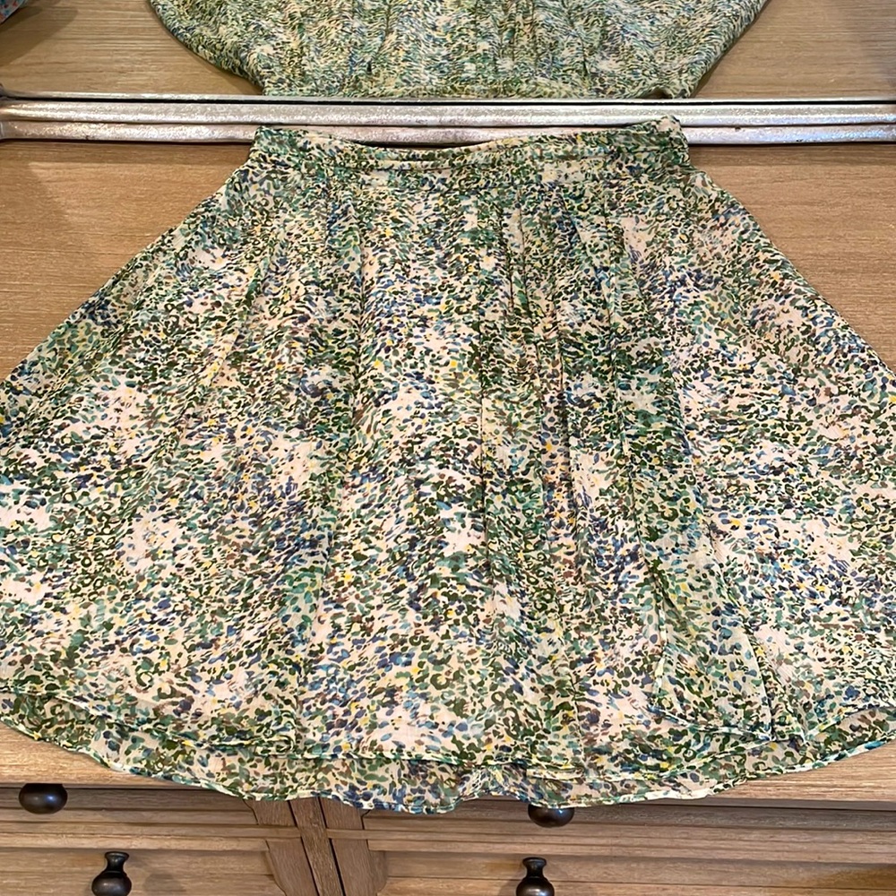 J Crew Silk Skirt